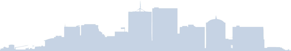 Cityscape silhouette of Melbourne